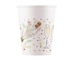 Kubeczki papierowe (WM) Sparkling Celebration 200ml 8 szt