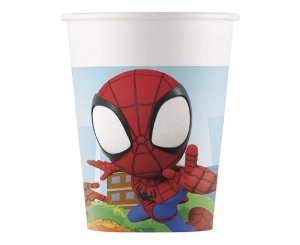 Kubeczki papierowe (WM) Spidey & His Amazing Friends 200ml 8 szt