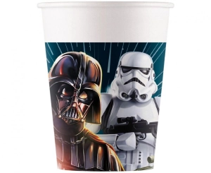 Kubeczki papierowe (WM) Star Wars Galaxy 200ml 8 szt