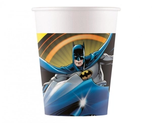 Kubeczki papierowe (WM) Batman 200ml 8 szt
