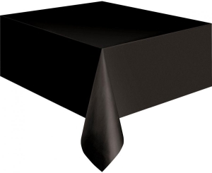 Obrus czarny rozm. 137 x 274 cm