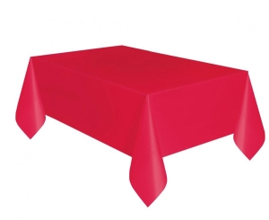 Obrus czerwony rozm. 137 x 274 cm