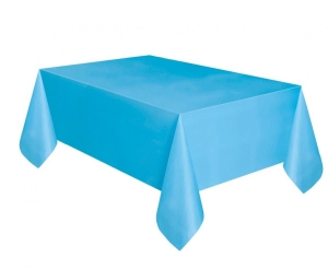 Obrus jasnoniebieski 137 x 274 cm