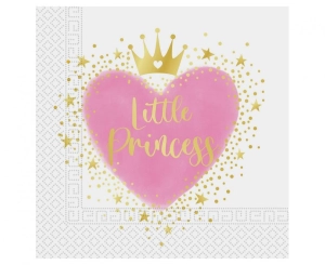 Serwetki papierowe My little Princess 33 cm x 33 cm 20 szt