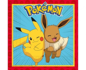 Serwetki papierowe Pokemon 33 cm x 33 cm 20 szt