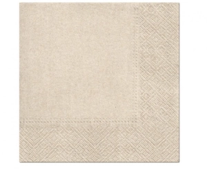 Serwetki PAW gładkie jednokolorowe We Care Unicolor (craft) 33 xm x 33 cm 20 szt