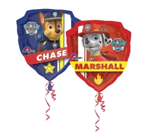 Balon foliowy Psi Patrol Chase & Marshall 68 cm