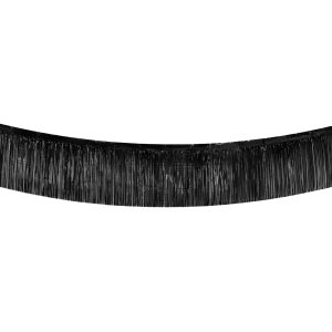 Kurtyna imprezowa czarna 30x300cm