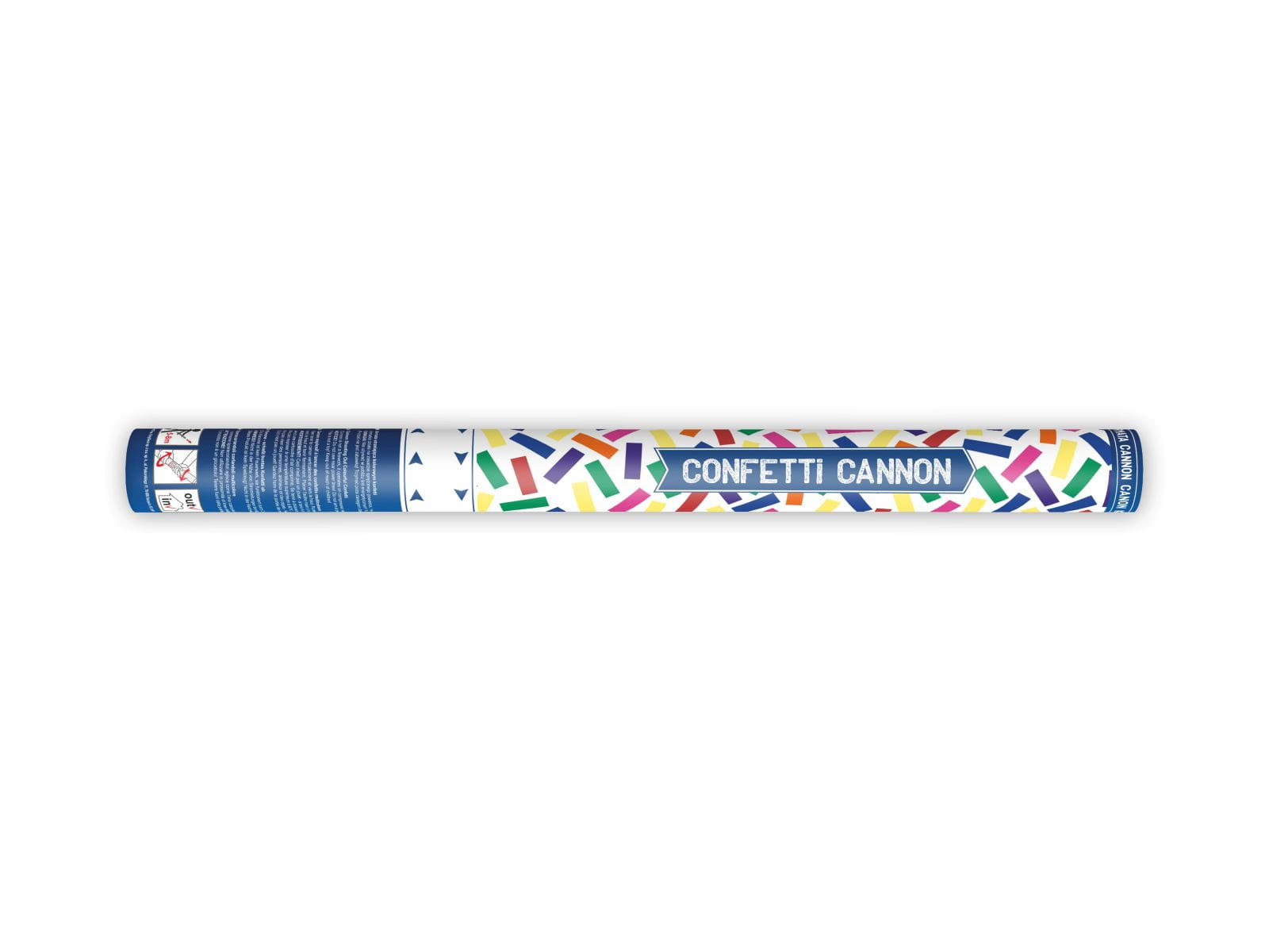 Tuby strzelające konfetti kolorowe 60 cm 36 szt